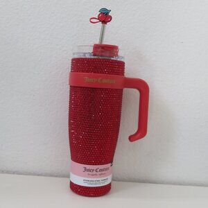 Juicy Couture Bling Rhinestone 40oz Stainless Steel Tumbler